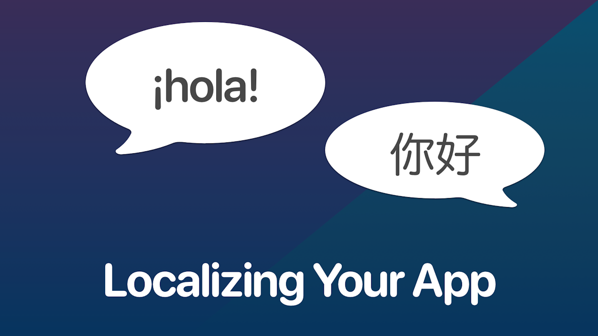 Series: Localizing Your App